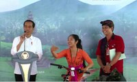 Saat Jokowi Terpingkal Dengar Jawaban Kuis Nama Ikan