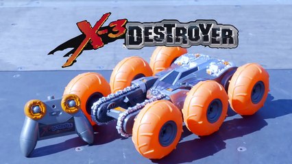 Voiture RC 6 roues X3 Destroyer chez Toys''R''Us