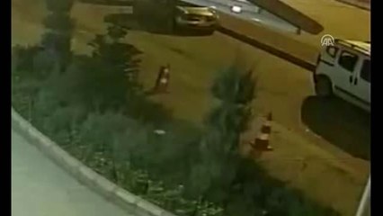 Otomobilden Hırsızlık Güvenlik Kamerasında