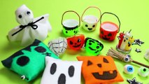 How to Make Halloween Miniature Decorations #1 - 10 Easy DIY Miniature Doll Crafts