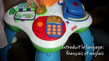 Fisher Price - Table rires et éveil bilingue chez Toysrus