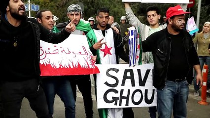 Doğu Guta'daki katliam karşıtı gösteri - ATİNA