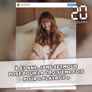 «Playboy»: A 67 ans, Jane Seymour pose pour la troisième fois dans le célèbre magazine