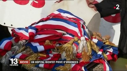 Nièvre : manifestation contre la fermeture des urgences de nuit de Clamecy