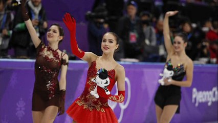 الروسية زاخيطوفا تفوز بالميدالية الذهبية وتصبح رمز التزحلق على الجليد