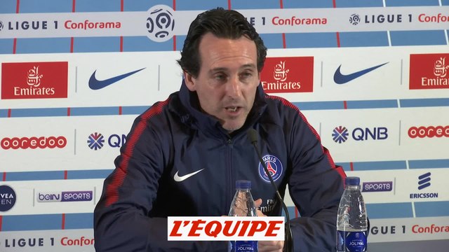 Emery «Un grand moment de la saison» - Foot - L1 - PSG