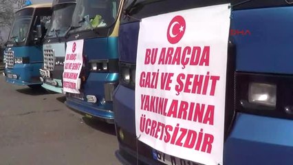 Zonguldak Dolmuş Sürücülerinden Şehit Yakınlarına ve Gazilere Destek- 1-Hd