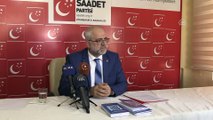 Saadet Partisi Diyarbakır İl Başkanı Bozan'ın basın toplantısı - DİYARBAKIR