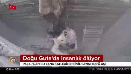 Doğu Guta'da insanlık ölüyor