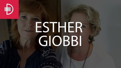 Zize Zink e Graça Salles visitam a arquiteta Esther Giobbi