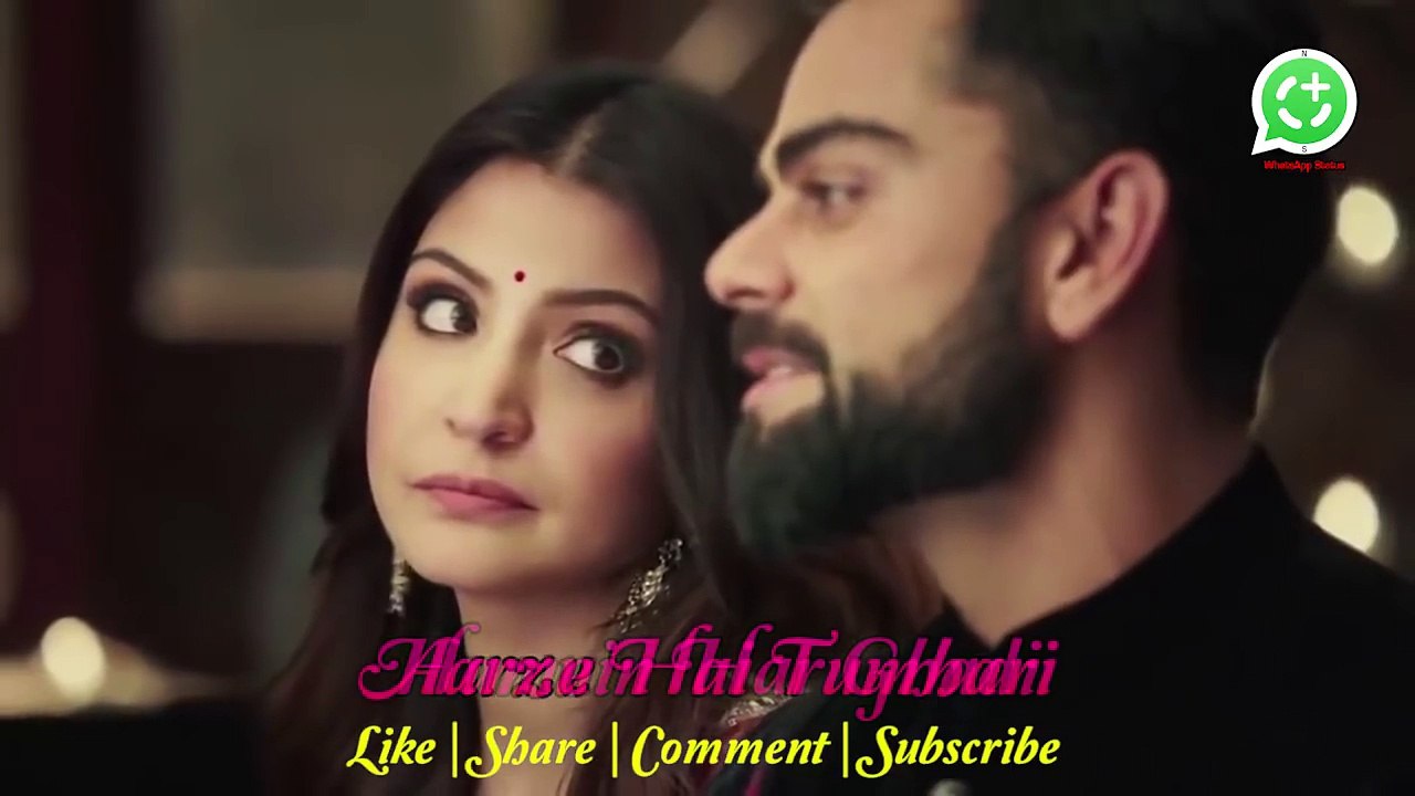  Bahut  Karte Hain Tumko Sanam _ Love _ Sad _ Romantic WhatsApp Status Video _ Virat Anushka