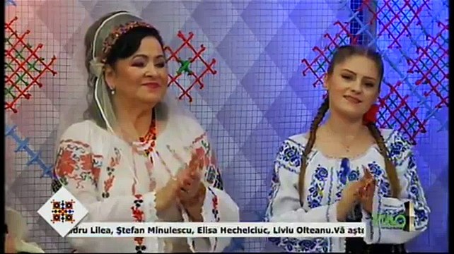 Steluta Ciobanu - Unde joaca dobrogeni (Seara buna, dragi romani! - ETNO TV - 22.02.2018)