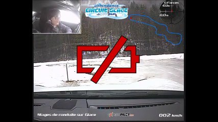 Haute-Savoie : on a testé la conduite sur glace à Abondance