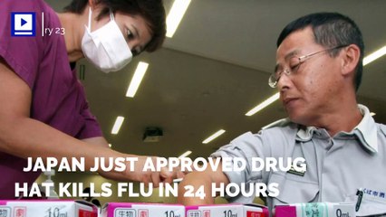 Japan Just Approved Drug That Kills Flu in 24 Hours