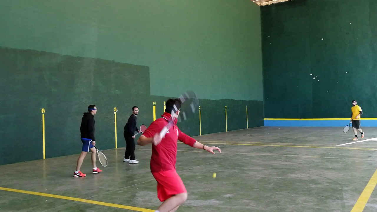 Frontenis honor Alcalá vs Rivas 2ª partida set 1