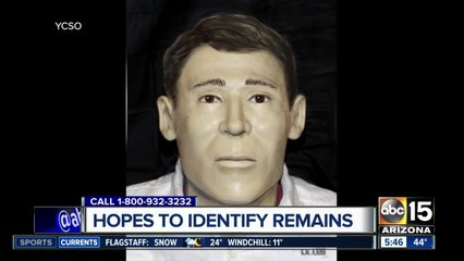 Do you recognize this man? Yavapai County Sheriff's Office hoping to ID remains found