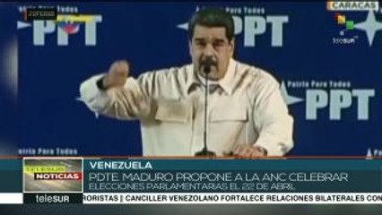 ANC analizará propuesta de celebrar parlamentarias el mismo 22 abril