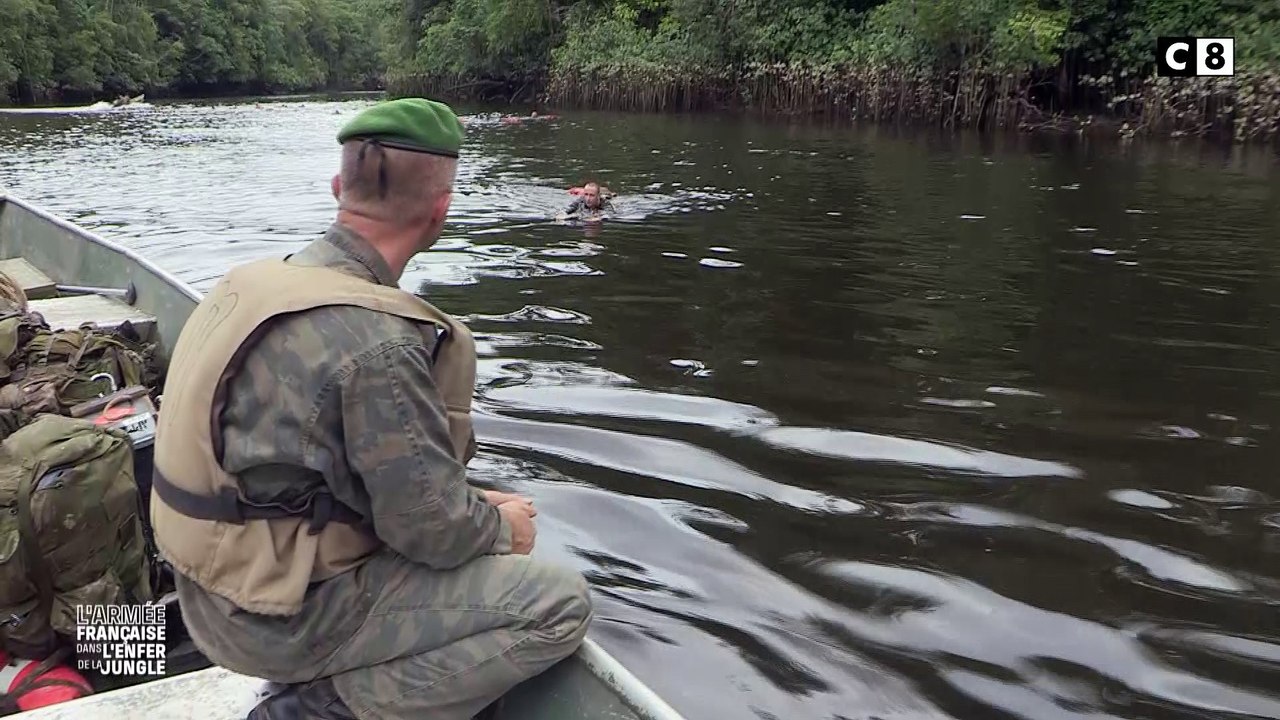la nage - L'armée française dans l'enfer de la jungle - Lundi 26 février à 21h sur C8