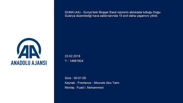 Doğu Guta'da katliam sürüyor - DUMA