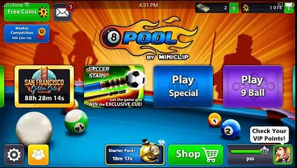 8ball pool potting 2balls at a time