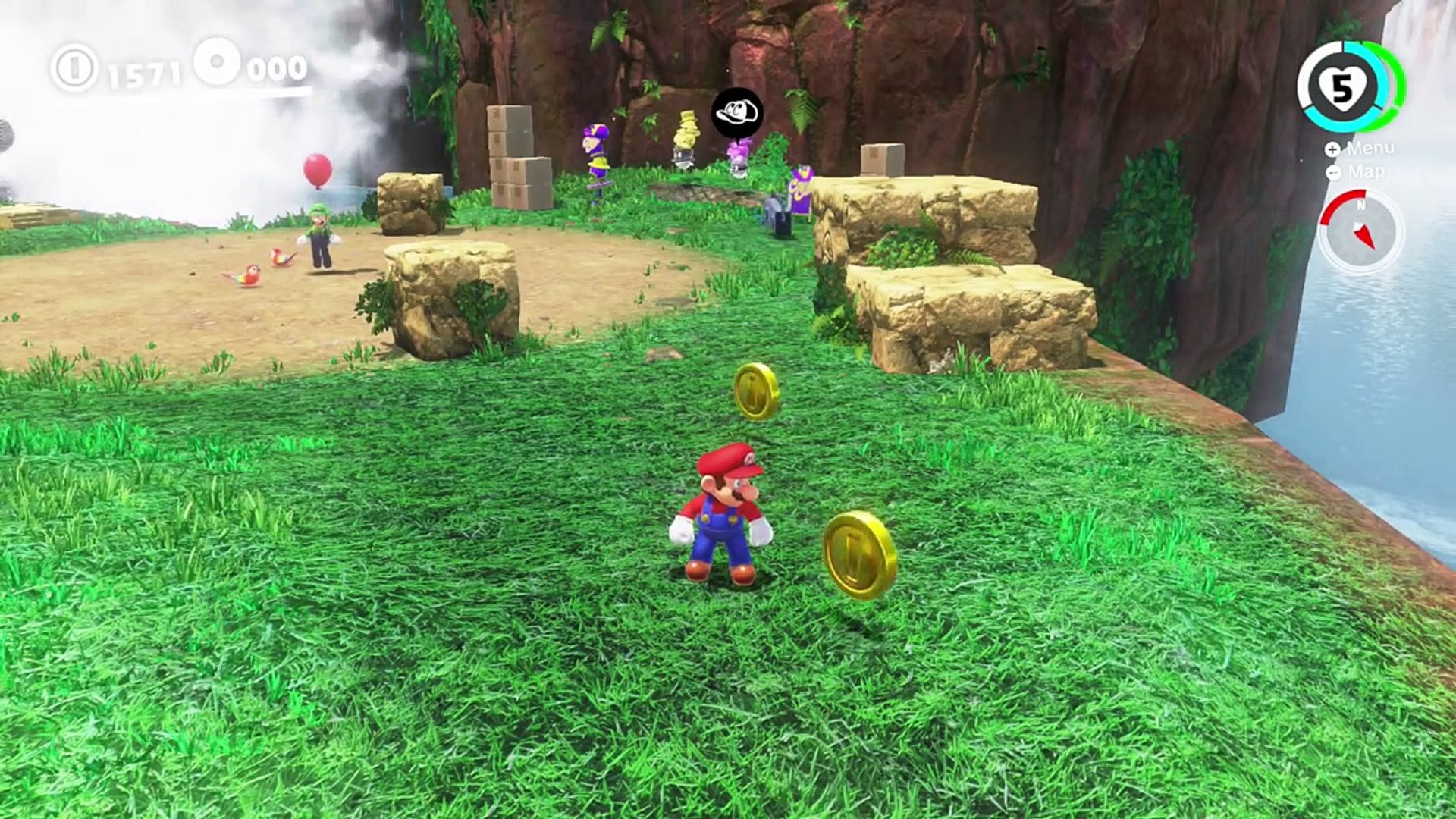 Super Mario Odyssey Walkthrough - Part 1 - Cascade Kingdom, Super Mario  Odyssey