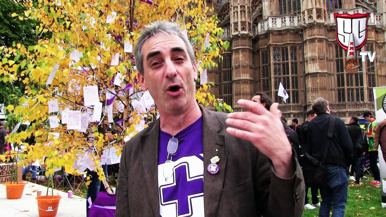 UK Medical Cannabis Protests - Patients at Parliament - Smokers Guide TV UK