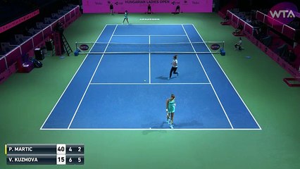 Kuzmova v Martic | Budapest 2018 QF