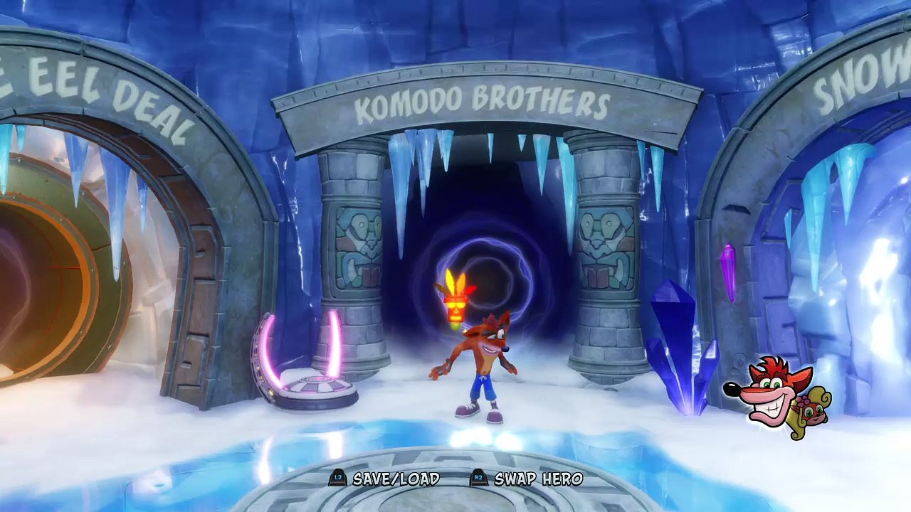 Crash Bandicoot N. Sane Trilogy: Komodo Bros Boss Fight