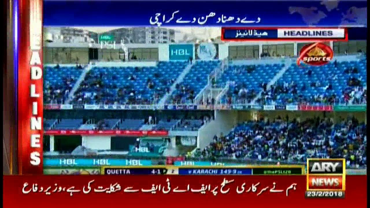 Headlines 2300 23rd February 2018