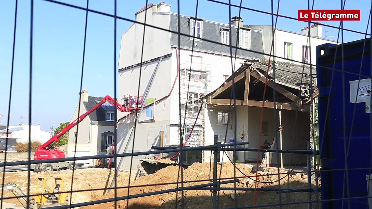 Brest. Des travaux de consolidation en urgence sur un immeuble de Kerfautras