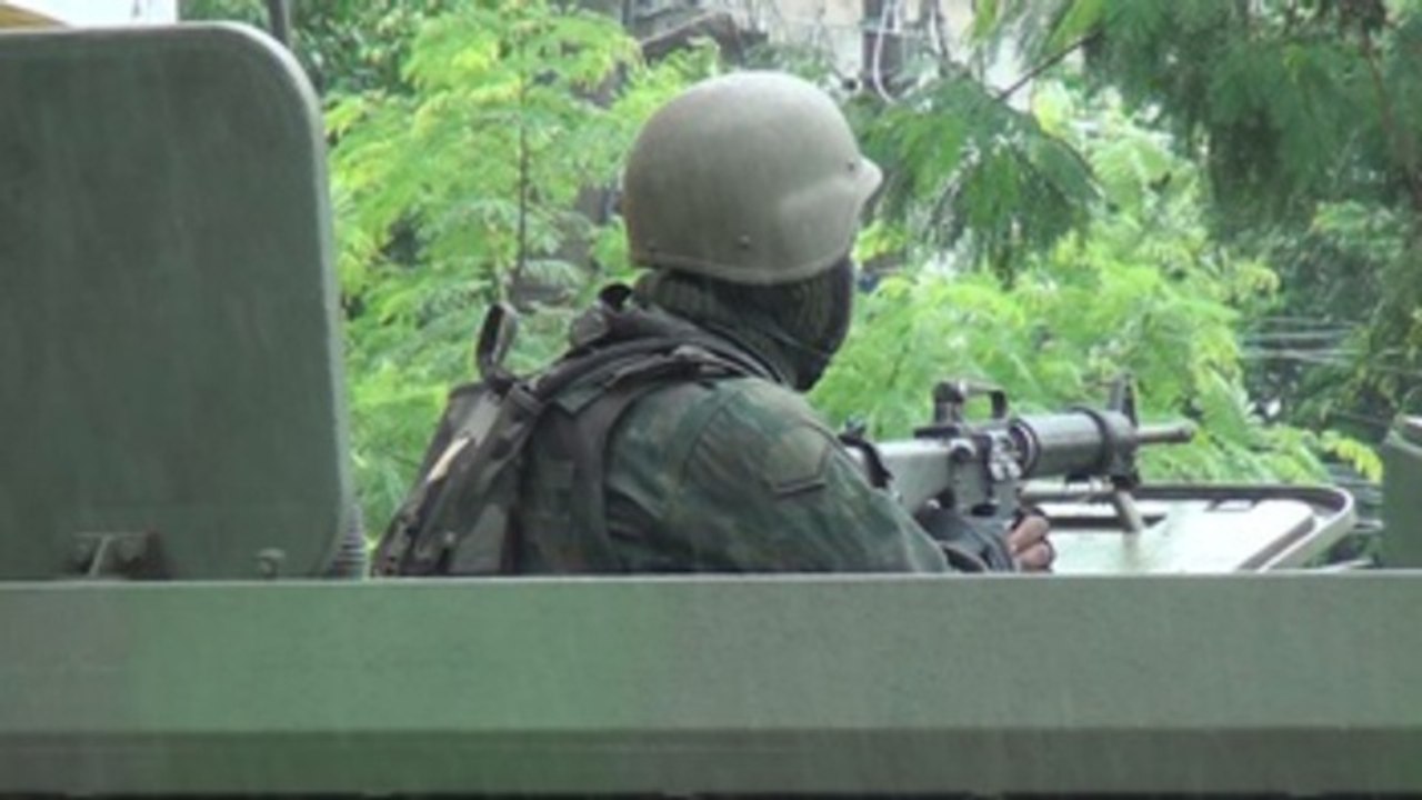 El Ejercito actúa en tres favelas de Río de Janeiro