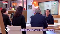 C à vous : Thierry Beccaro battu par son père, son récit bouleversant (vidéo)