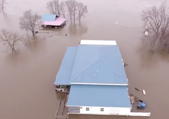 Seneca Businesses, Marinas Drowned in Illinois River Flooding