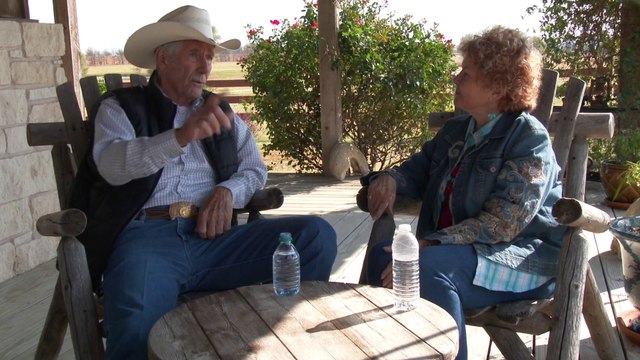 Robert Fuller Along The Trail with Cheryl Rogers Barnett Short clip about dancing