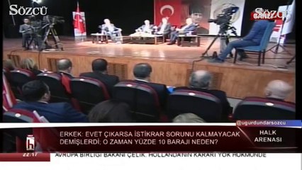 CHP'li Erkek: Bu sistem ucube sistemdir