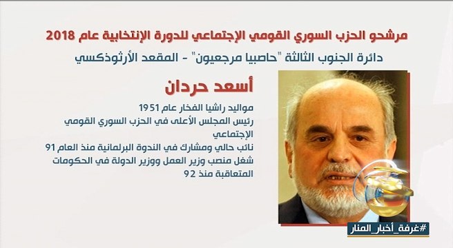 نبذة عن مرشحي الحزب السوري القومي الاجتماعي