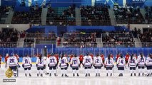   Korea's unified ice hockey team debuts at Olympics