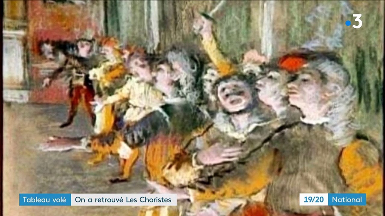 Tableau volé : les douaniers remettent la main sur une œuvre de Degas