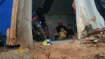 Winter makes bad situation worse for displaced Syrians 