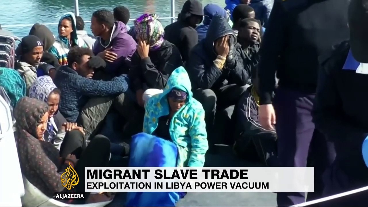 Libya’s slave trade - ‘They sell Africans over there’