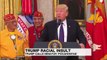 Trump uses 'Pocahontas' slur at Native American veterans' event