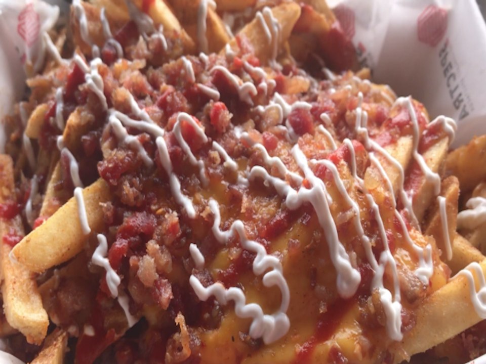 BACON CHEESE FRIES + MAPLE SYRUP! Introducing the 2018 Diamondbacks Spring Training Menu - ABC15 Digital