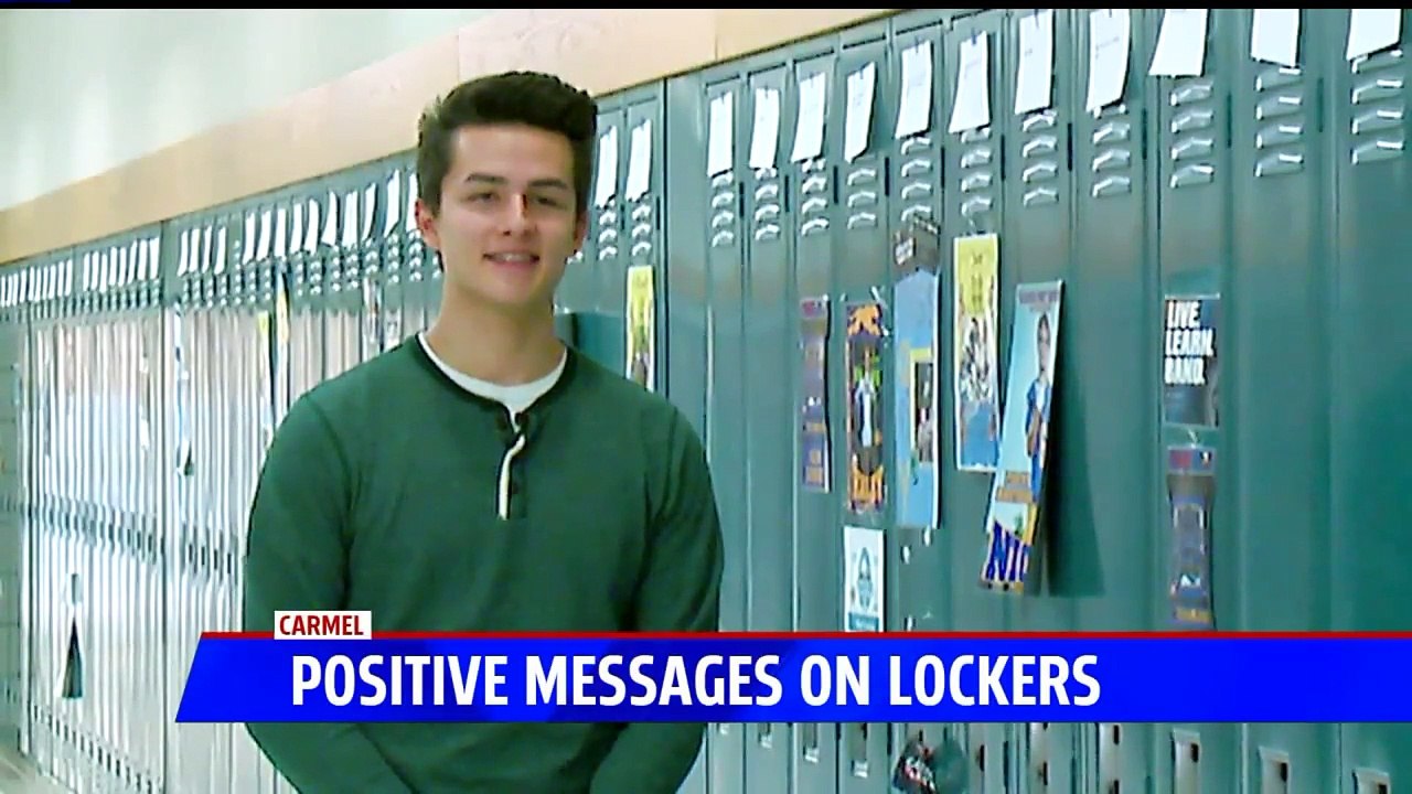 Students Post Thousands of Positive Messages Throughout Indiana High School