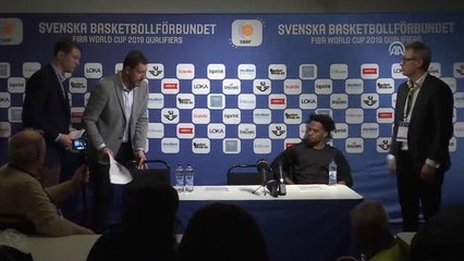 İsveç - Türkiye Basketbolda Maçının Ardından - Stockholm