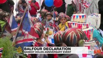 Banksy hosts Balfour ‘apology’ party for Palestinians