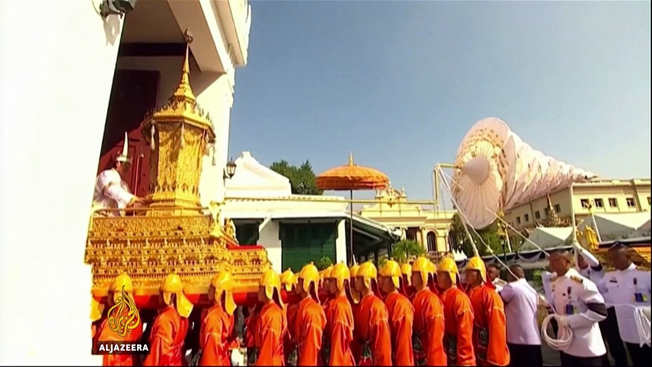 Thais mourn death of King Bhumibol Adulyadej with five-day ceremony