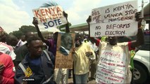 Kenyans protest over controversial new election law