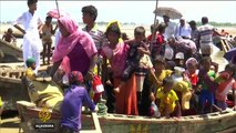 Rohingya flee Myanmar due to hunger after atrocities
