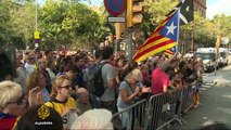 Catalonia protesters demand release of prisoners