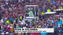 Pope Francis urges Colombia to stick to peace after FARC deal